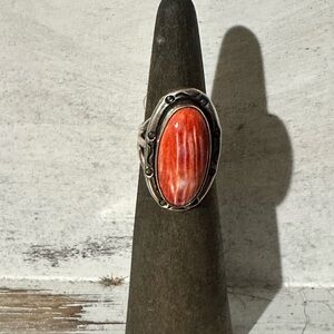 Navajo Spiny Oyster Sterling Silver
